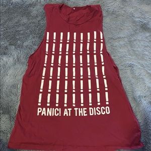 Panic! At The Disco muscle tee